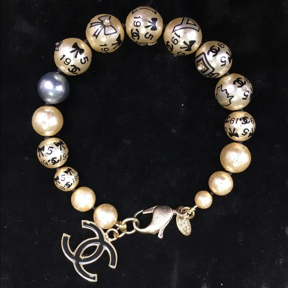 Authentic Chanel Pearl bracelet